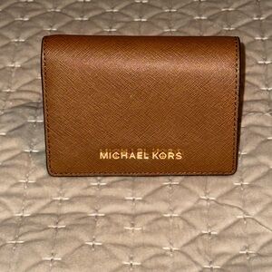 ~*NWOT*~ MK Tan Leather Wallet